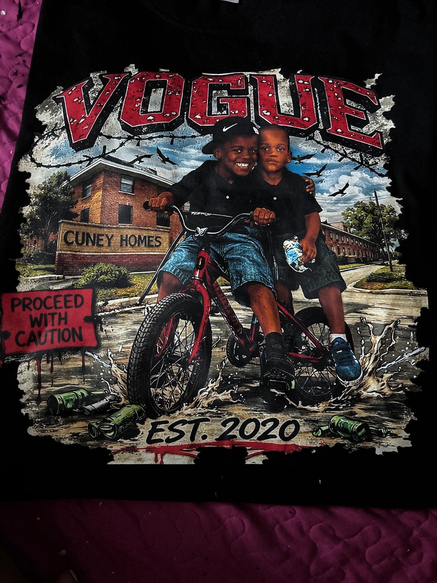 RTG DISTRESSED T-SHIRT
