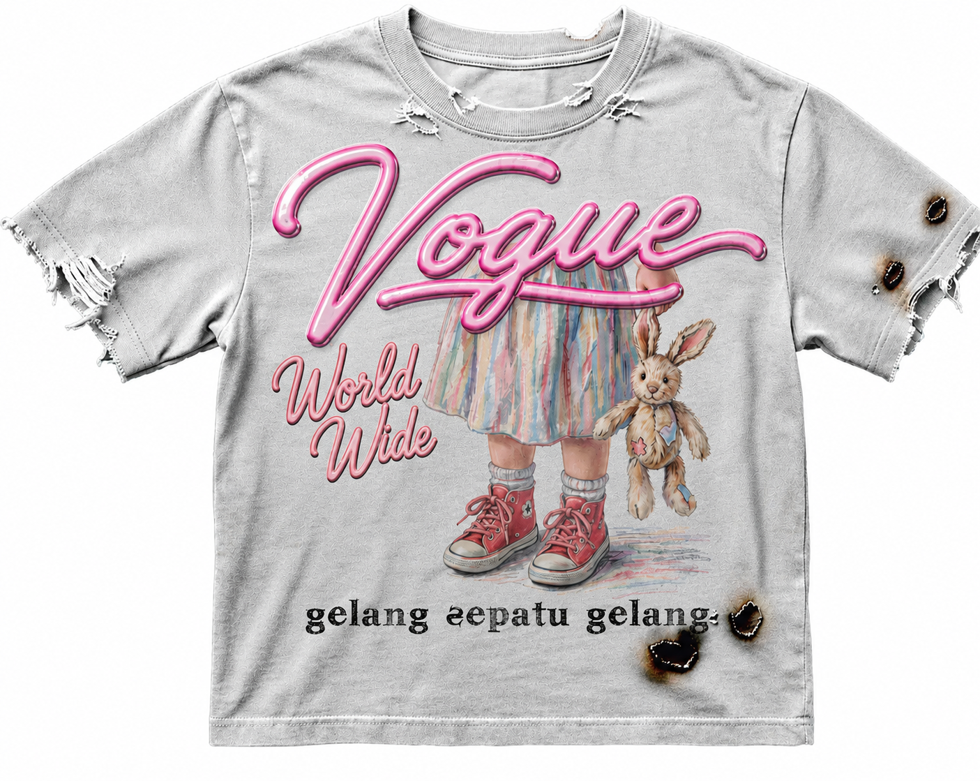 Vogue Vintage Bunny DTF